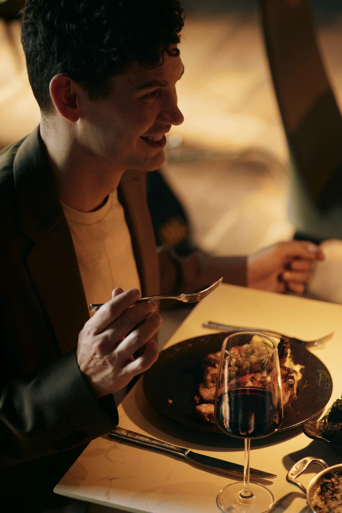 Dare to taste a new dish.